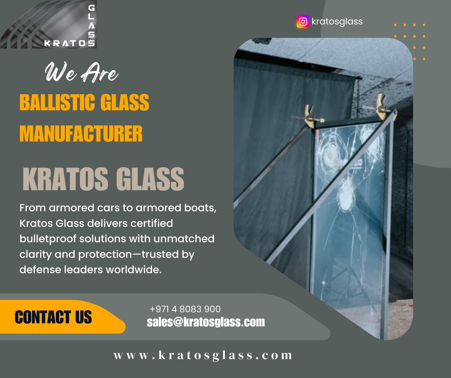 bullet proof glass manufacturer